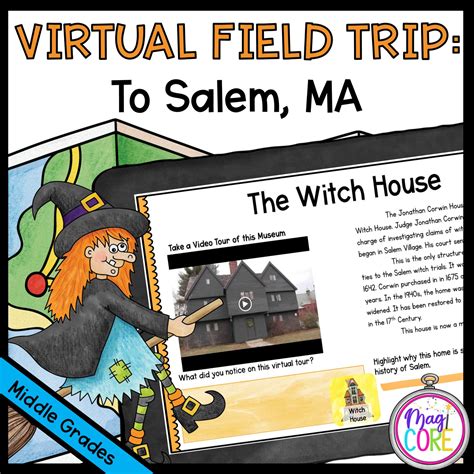 Salem witch trials virtual experience